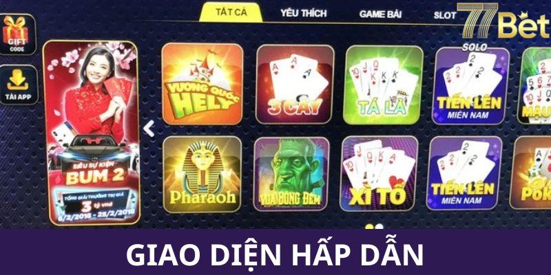 Các trò chơi đa dạng hấp dẫn