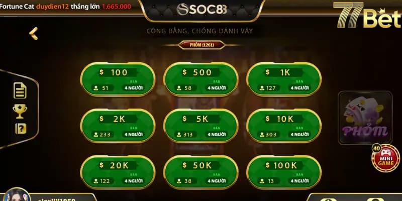 Những lưu ý quan trọng khi chơi phỏm Soc88 là gì?